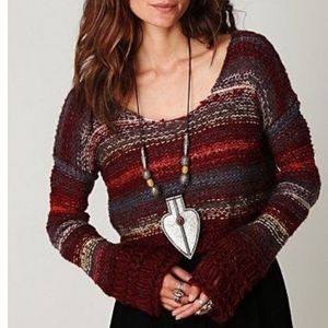Free People Cropped Limbo Sweater